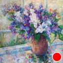 Lilacs in Clay Pitcher